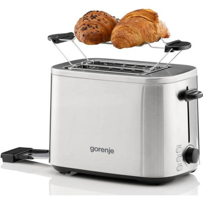 Тостер Gorenje T800DS 16.8х28.4х19.1 см Серебристый (7040733) Тостер Gorenje T800DS 16.8х28.4х19.1 см Серебристый (7040733)