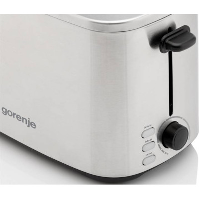 Тостер Gorenje T800DS 16.8х28.4х19.1 см Серебристый (7040733) Тостер Gorenje T800DS 16.8х28.4х19.1 см Серебристый (7040733)