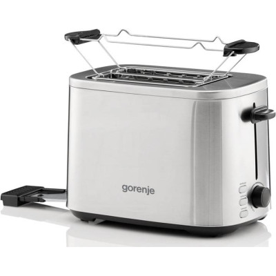 Тостер Gorenje T800DS 16.8х28.4х19.1 см Серебристый (7040733) Тостер Gorenje T800DS 16.8х28.4х19.1 см Серебристый (7040733)