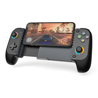 Бездротовий геймпад-тригер Saitake STK 7009F для смартфонів Android PUBG Mobile COD Warface Black Бездротовий геймпад-тригер Saitake STK 7009F для смартфонів Android PUBG Mobile COD Warface Black