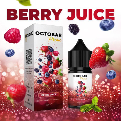 Набор компонентов для самозамеса солевой жидкости Octobar Prime 30 мл 0-50 мг Berry Juice (16891-hbr) Набор компонентов для самозамеса солевой жидкости Octobar Prime 30 мл 0-50 мг Berry Juice (16891-hbr)