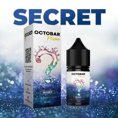 Набір компонентів для самозамісу сольової рідини Octobar Prime 30 мл 0-50 мг Secret (16898-hbr) Набір компонентів для самозамісу сольової рідини Octobar Prime 30 мл 0-50 мг Secret (16898-hbr)