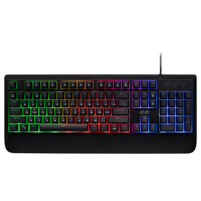 Игровая клавиатура проводная 2E Gaming KG325 LED USB Ukr Черный