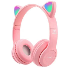 Беспроводные наушники Cat Ear P47M Розовый (2104618324)
