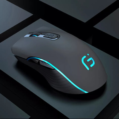 Мышь беспроводная игровая Gamousе X9 с аккумулятором и подсветкой Black Мышь беспроводная игровая Gamousе X9 с аккумулятором и подсветкой Black