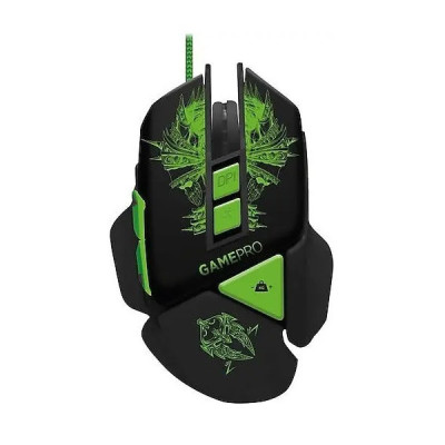 Ігрова комп'ютерна миша No Brand Polosmart PGS302 провідна з RGB підсвічуванням USB Black