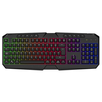 Комплект клавиатура и мышь UKC 9541 с RGB подсветкой USB Black Комплект клавиатура и мышь UKC 9541 с RGB подсветкой USB Black