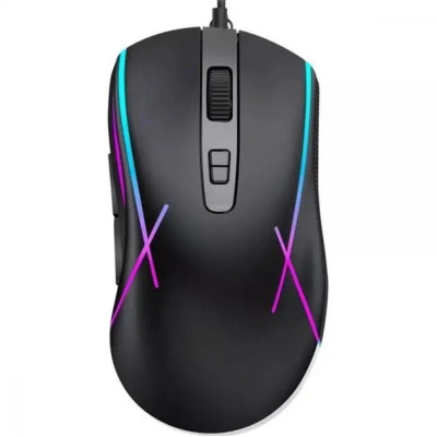 Комплект клавиатура и мышь UKC 9541 с RGB подсветкой USB Black Комплект клавиатура и мышь UKC 9541 с RGB подсветкой USB Black