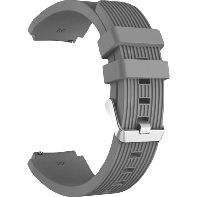 Ремешок для смарт-часов BeWatch Amazfit Pop 3S 3R 22 мм Серый (1012104.1) Ремешок для смарт-часов BeWatch Amazfit Pop 3S 3R 22 мм Серый (1012104.1)