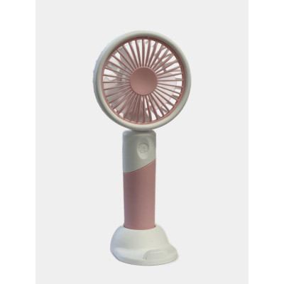 Портативний вентилятор Mini Fan ZB 100 2в1 із USB-зарядкою Рожевий (af467ada) Портативний вентилятор Mini Fan ZB 100 2в1 із USB-зарядкою Рожевий (af467ada)