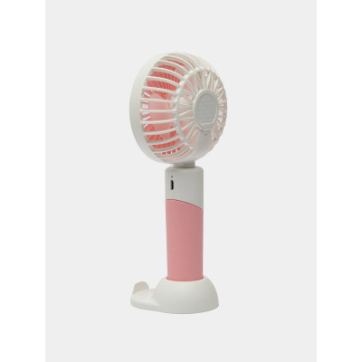 Портативний вентилятор Mini Fan ZB 100 2в1 із USB-зарядкою Рожевий (af467ada) Портативний вентилятор Mini Fan ZB 100 2в1 із USB-зарядкою Рожевий (af467ada)