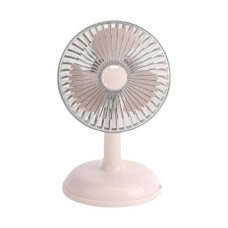 Портативний вентилятор Simple desktop FAN KD197 USB 5 Вт Рожевий (3674f869)