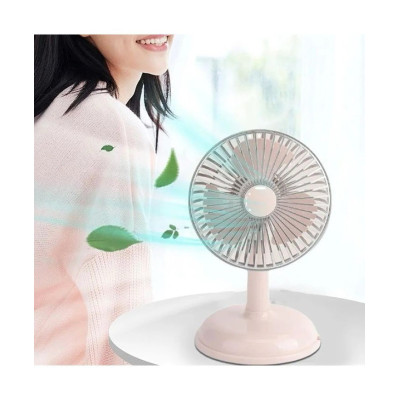 Портативний вентилятор Simple desktop FAN KD197 USB 5 Вт Рожевий (3674f869) Портативний вентилятор Simple desktop FAN KD197 USB 5 Вт Рожевий (3674f869)