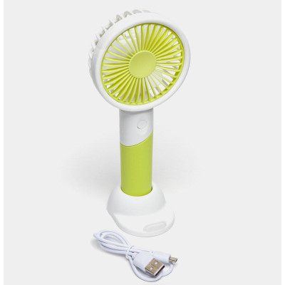 Портативний вентилятор Mini Fan ZB 100 акумуляторний 2в1 із USB зарядкою Зелений (3e2b8bb6) Портативний вентилятор Mini Fan ZB 100 акумуляторний 2в1 із USB зарядкою Зелений (3e2b8bb6)
