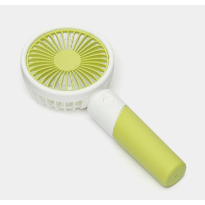 Портативний вентилятор Mini Fan ZB 100 акумуляторний 2в1 із USB зарядкою Зелений (3e2b8bb6) Портативний вентилятор Mini Fan ZB 100 акумуляторний 2в1 із USB зарядкою Зелений (3e2b8bb6)