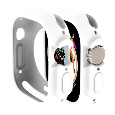 Захисний чохол для Apple Watch СВ 45 мм Білий 457767744 Захисний чохол для Apple Watch СВ 45 мм Білий 457767744