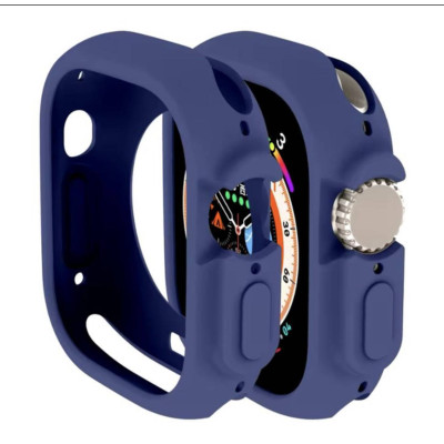 Захисний чохол для Apple Watch СВ 45 мм Синій 457767639 Захисний чохол для Apple Watch СВ 45 мм Синій 457767639