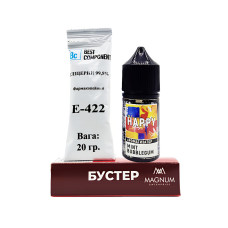 Набор компонентов для самозамеса солевой жидкости Happy 30 мл 0-50 мг Mint Bubblegum (16929-hbr)
