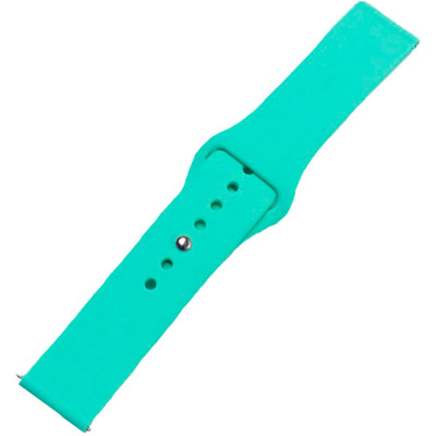 Ремінець Universal Silicone Button Design Samsung/Amazfit/Huawei 20 mm Spearmint Green (35724_3577973)