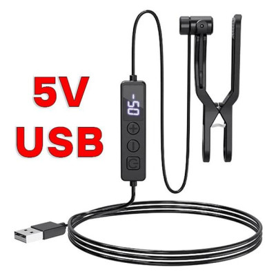 Автоклікер USB з прищіпкою Wuw LED Black (35311_3345798) Автоклікер USB з прищіпкою Wuw LED Black (35311_3345798)