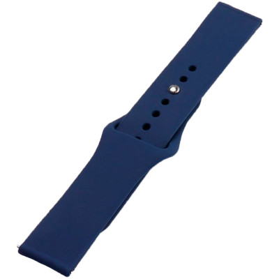 Ремешок Universal 22mm Silicone Button Design Samsung/Amazfit/Huawei Midnight Blue (35683_3577583)