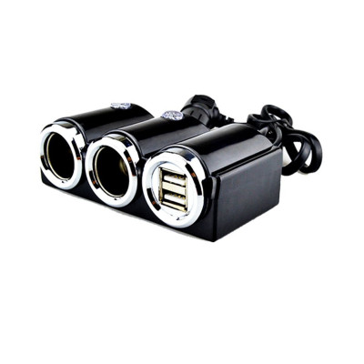 Розгалужувач прикурювача в автомобіль 2 USB 12V-24V Olesson 1502 Розгалужувач прикурювача в автомобіль 2 USB 12V-24V Olesson 1502