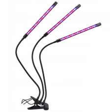 Фітолампа для домашніх рослин Supretto LED Supretto 30 Вт Чорний (2104618334)