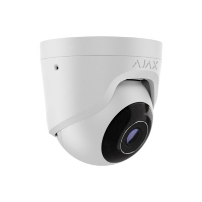 IP-відеокамера Ajax TurretCam 8 Мп 4 мм white IP-відеокамера Ajax TurretCam 8 Мп 4 мм white