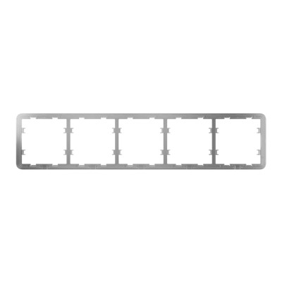 Рамка для розеток/выключателей Ajax Frame 5 seats 82.8 x 295.5 x 6.3 мм