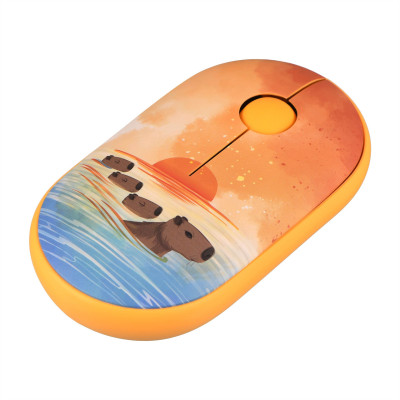 Бездротова мишка 2E MF300 CAPYBARA SUNSET Silent WL BT з принтом Бездротова мишка 2E MF300 CAPYBARA SUNSET Silent WL BT з принтом