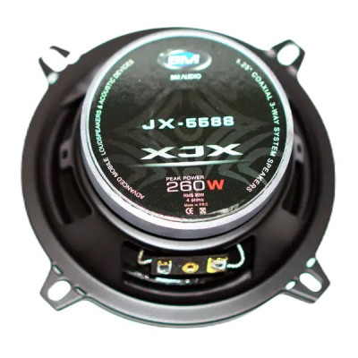 Автомобильные колонки Boschmann BM Audio JX-5588 13 см трехполосные 260W Черный 2 шт Автомобильные колонки Boschmann BM Audio JX-5588 13 см трехполосные 260W Черный 2 шт