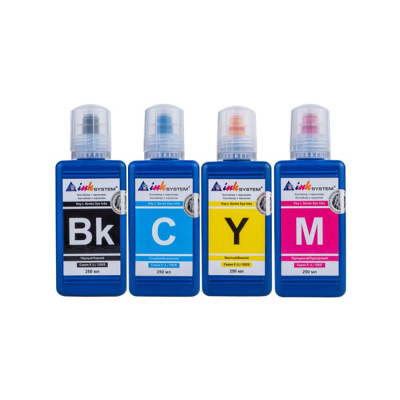 Комплект чорнила INKSYSTEM Epson L 250 мл 4 шт Різнокольоровий (17860)