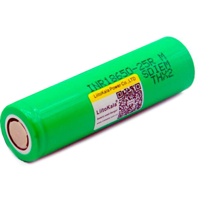 Акумулятор LiitoKala Lii-25R 18650 2500mah Зелений (2385103759)