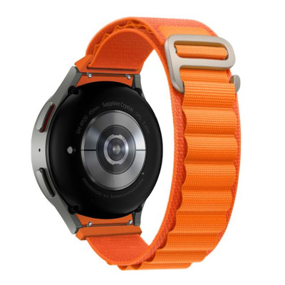 Ремінець BeWatch Alpine Loop для Samsung Galaxy Watch  4 5 6 7 Помаранчевий (14GW1207)