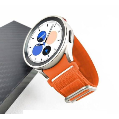 Ремінець BeWatch Alpine Loop для Samsung Galaxy Watch  4 5 6 7 Помаранчевий (14GW1207)
