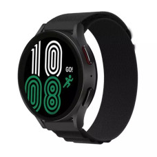 Ремінець BeWatch Alpine Loop для Samsung Galaxy Watch 4 5 6 7 Чорний (14GW1201)