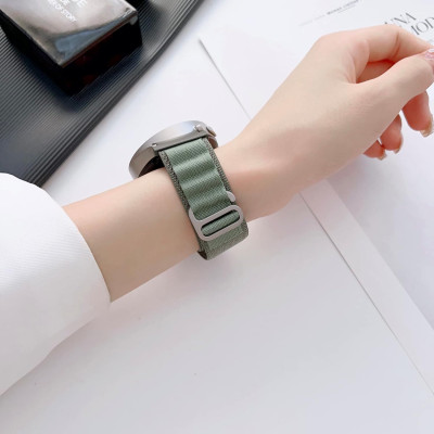 Ремешок BeWatch Alpine Loop для Samsung Galaxy Watch 4 5 6 7 Хаки (14GW1205)