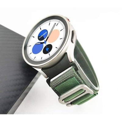 Ремешок BeWatch Alpine Loop для Samsung Galaxy Watch 4 5 6 7 Хаки (14GW1205)