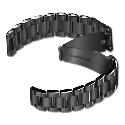 Ремешок Universal Stainless Steel 20 mm Samsung/Amazfit/Huawei Black (34697_3342382) Ремешок Universal Stainless Steel 20 mm Samsung/Amazfit/Huawei Black (34697_3342382)
