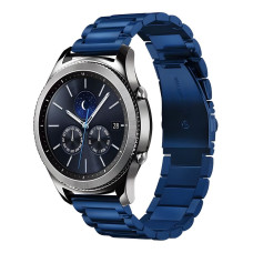 Ремешок Universal Stainless Steel 22 mm Samsung/Amazfit/Huawei Blue (34698_3342399)