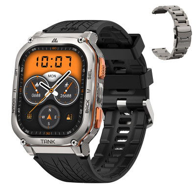 Умные тактические смарт-часы Kospet Tank M3 Ultra Special Edition Silver (16987-hbr)