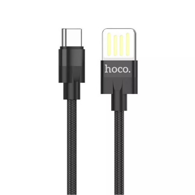 Кабель для зарядки и передачи данных с разъемом Hoco Type-C U55 Outstanding 1.2 м Черный Кабель для зарядки и передачи данных с разъемом Hoco Type-C U55 Outstanding 1.2 м Черный
