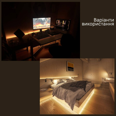 Светодиодная лента Inspire Smart LED USB 60 диодов 3000К 1 м (J1M60) Светодиодная лента Inspire Smart LED USB 60 диодов 3000К 1 м (J1M60)
