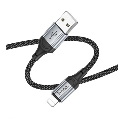 Кабель для зарядки Hoco X102 Fresh USB to Lightning 2.4A 1 м Black (35654_3577430) Кабель для зарядки Hoco X102 Fresh USB to Lightning 2.4A 1 м Black (35654_3577430)