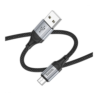 Кабель для заряджання Hoco X102 Fresh USB/MicroUSB 2.4A 1 м Black (35656_3577437) Кабель для заряджання Hoco X102 Fresh USB/MicroUSB 2.4A 1 м Black (35656_3577437)