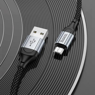 Кабель для заряджання Hoco X102 Fresh USB/MicroUSB 2.4A 1 м Black (35656_3577437) Кабель для заряджання Hoco X102 Fresh USB/MicroUSB 2.4A 1 м Black (35656_3577437)