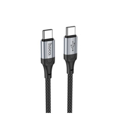 Кабель для зарядки Hoco X102 Fresh Type-C to Type-C 60W 20V / 3A 1 м Black (35653_3577429)