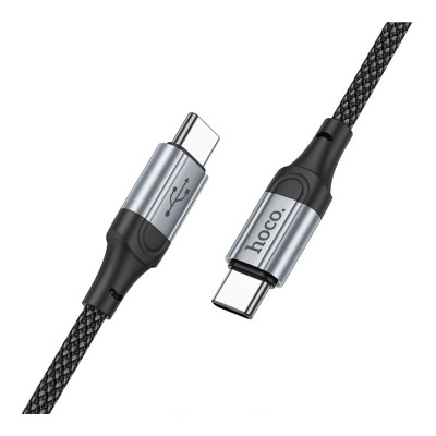 Кабель для заряджання Hoco X102 Fresh Type-C to Type-C 60W 20V / 3A 1 м Black (35653_3577429) Кабель для заряджання Hoco X102 Fresh Type-C to Type-C 60W 20V / 3A 1 м Black (35653_3577429)