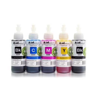 Набор чернил INKSYSTEM для Epson XP-820 100 мл 5 шт