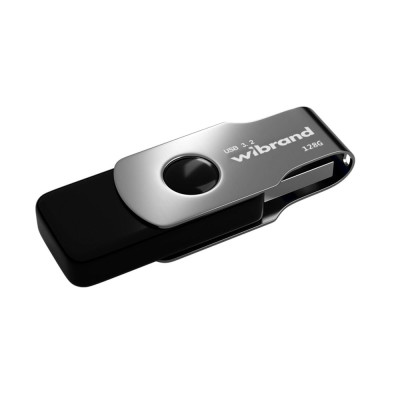 Флеш память USB Wibrand 128 GB Lizard Gen1 USB 3.2 Black (36730_3608952)